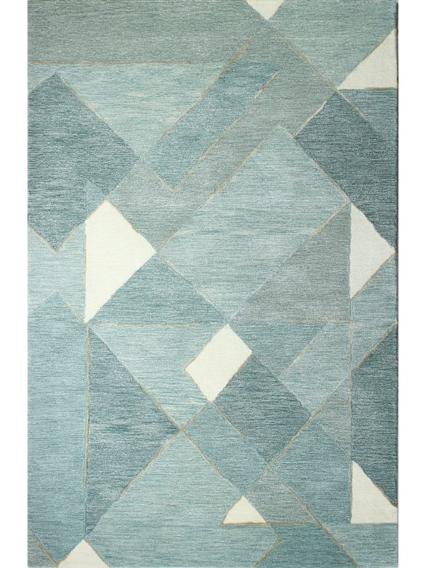 Bashian Rugs Malik Geometric Wool-Blend Runner Rug